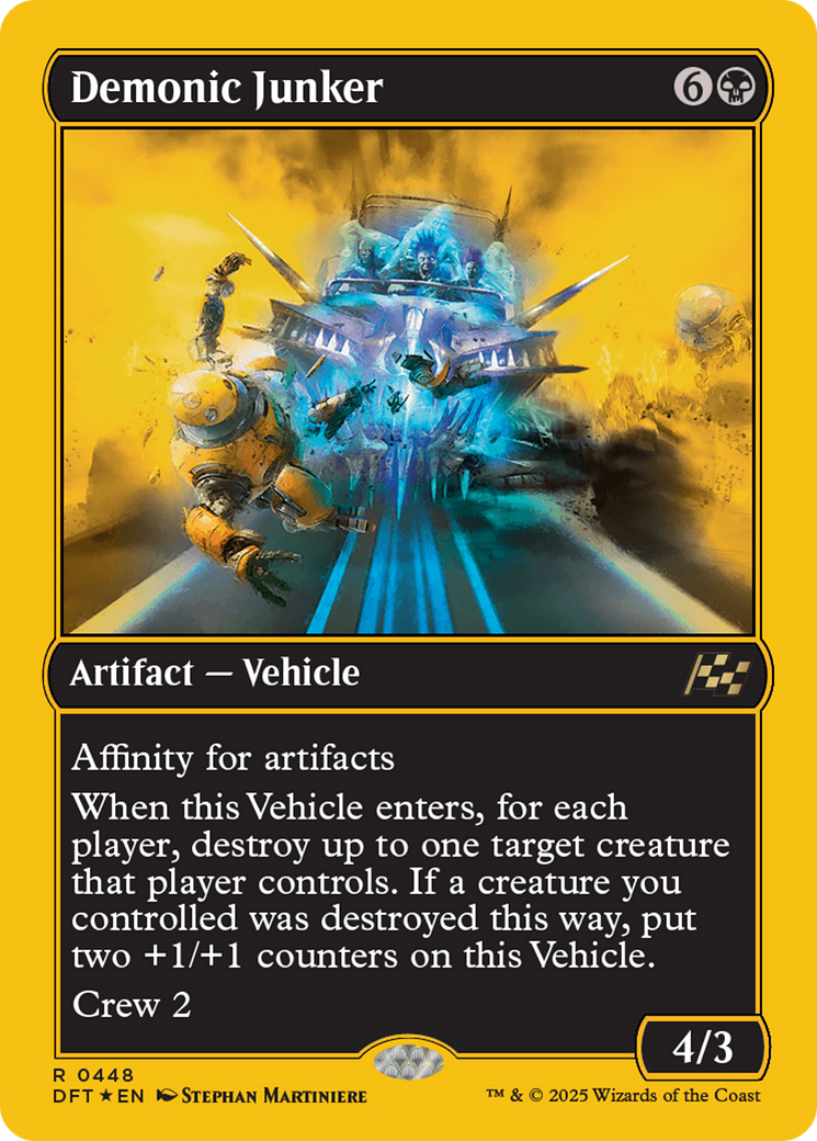 Junker démoniaque (première place) (DFT-448) - Aetherdrift Foil
