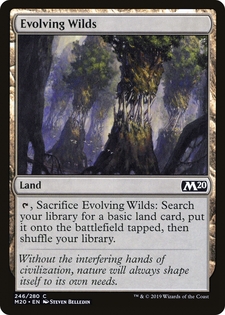 Evolving Wilds (M20-246) - Core Set 2020