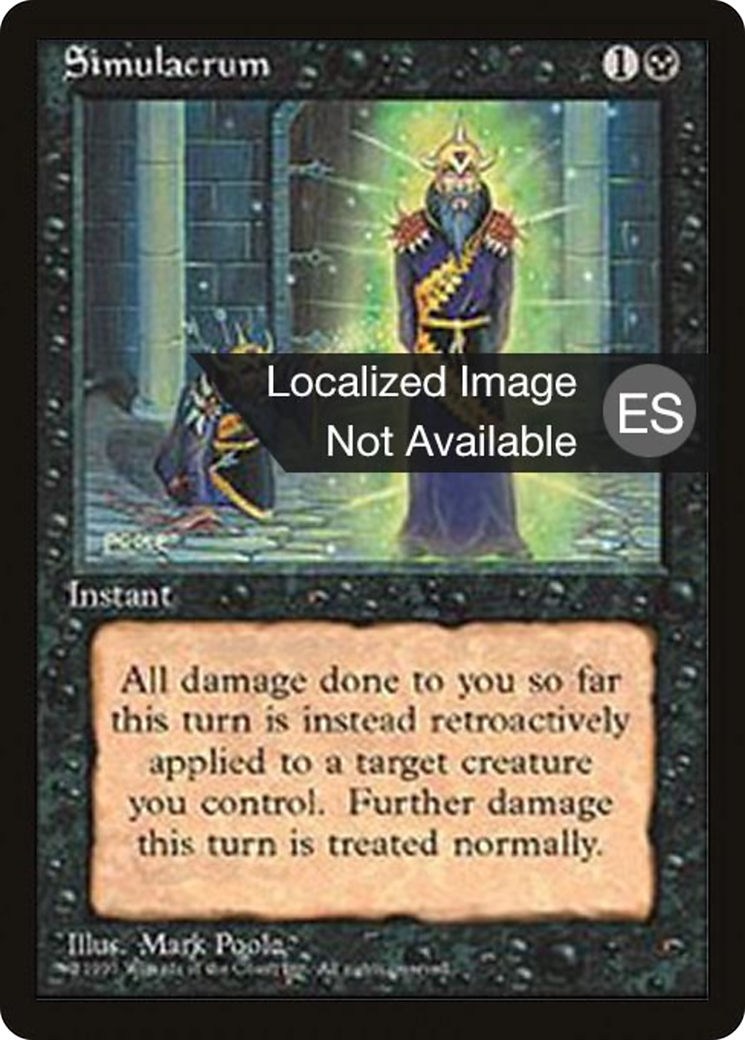 Simulacrum (4BB-) - Fourth Edition Foreign Black Border