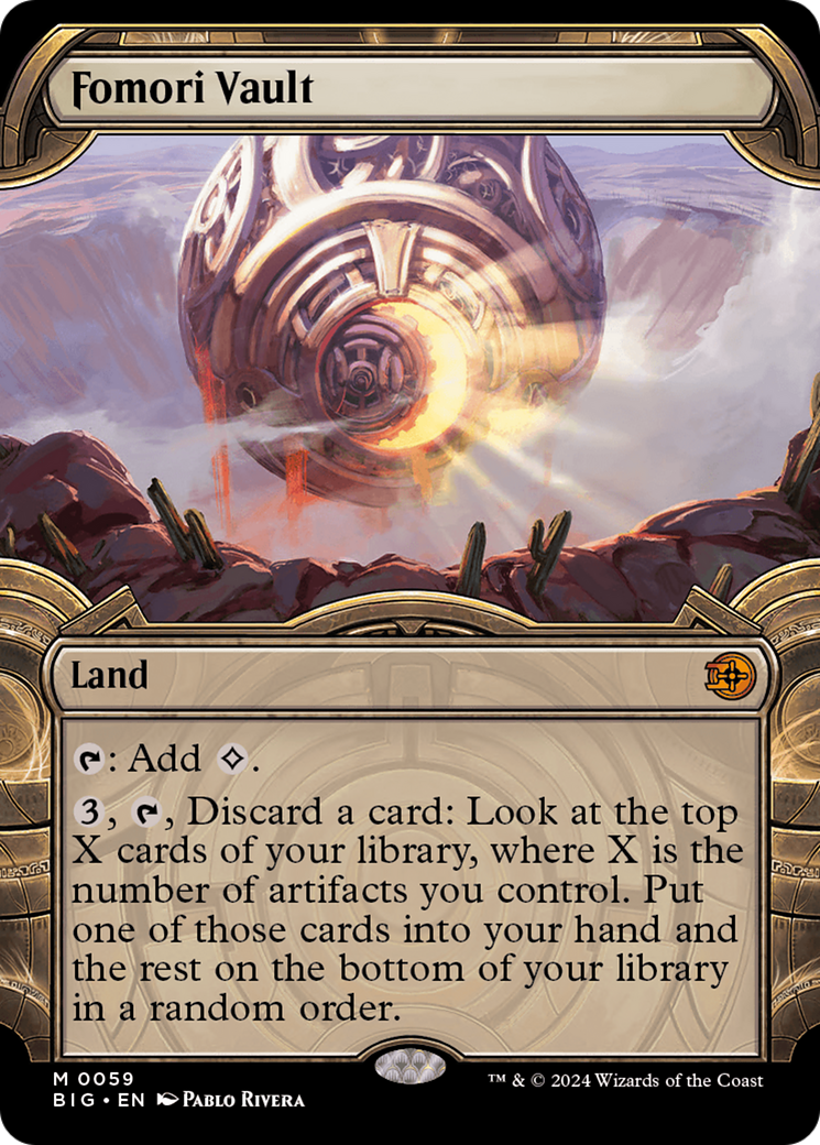 Fomori Vault (Showcase) (BIG-059) - The Big Score: (Showcase) Foil