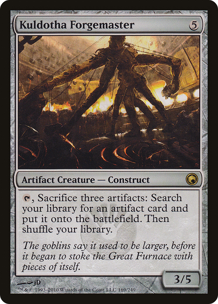 Kuldotha Forgemaster (SOM-169) – Cicatrices de Mirrodin Foil