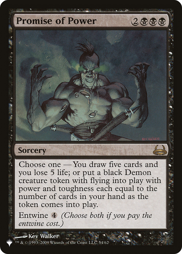 Promise of Power (LIST-DDC-54) - The List
