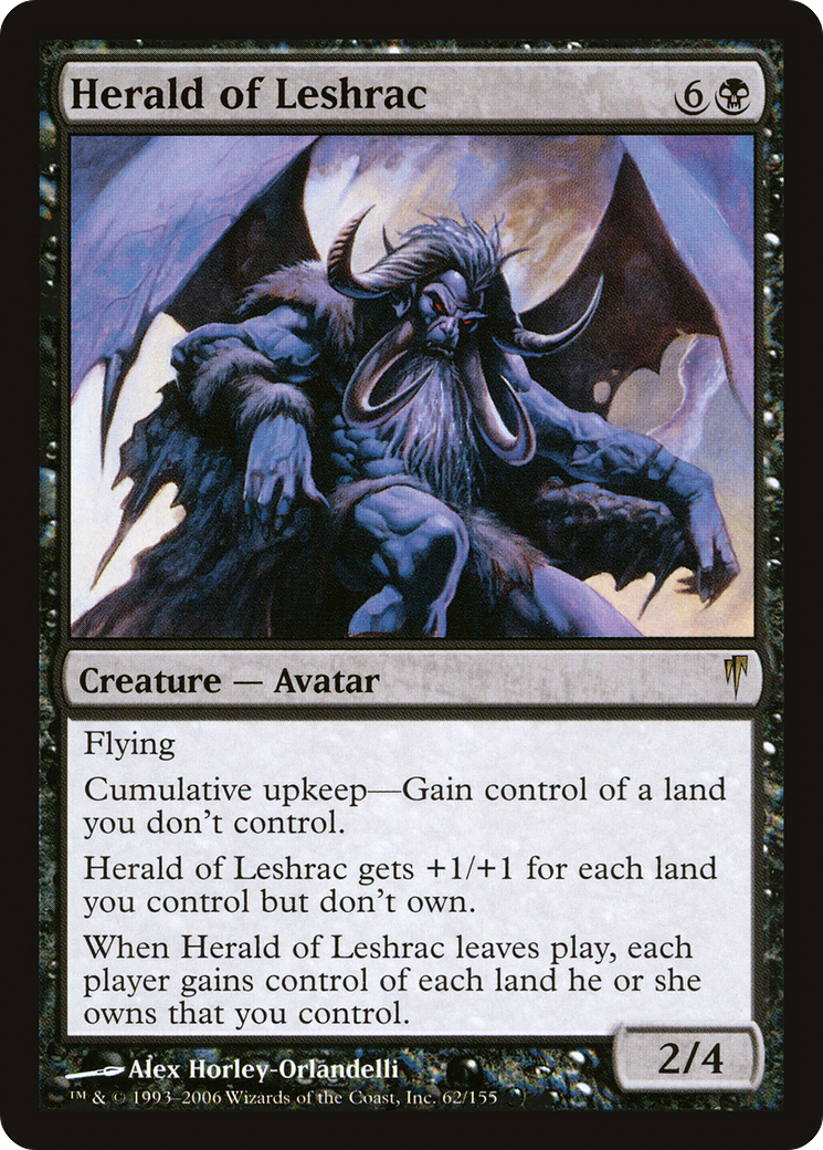 Herald of Leshrac (CSP-062) - Coldsnap
