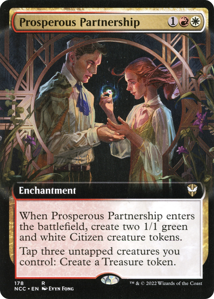 Prosperous Partnership (Extended Art) (NCC-178) - New Capenna Commander: (Extended Art)