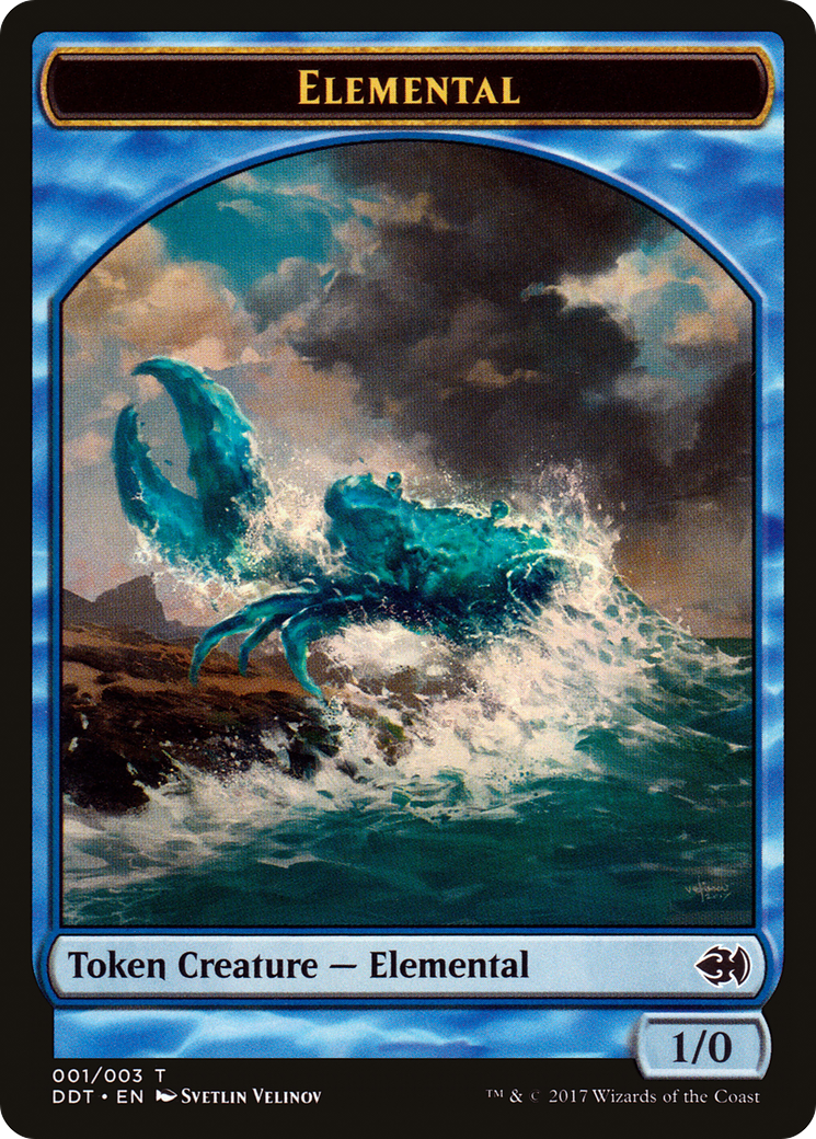 Élémentaire (TDDT-001) - Duel Decks : Jetons Merfolk contre Gobelins