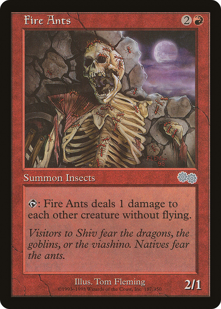 Fourmis de feu (USG-187) - La saga d'Urza