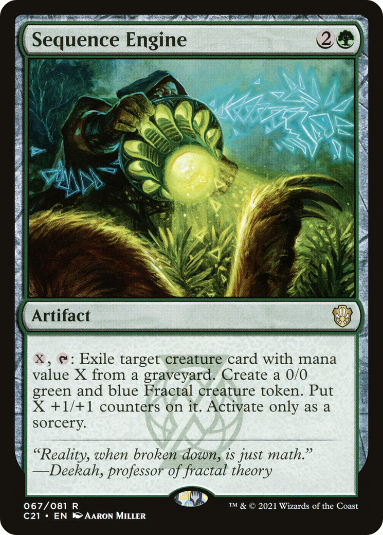 Moteur séquentiel (C21-067) - Commander 2021