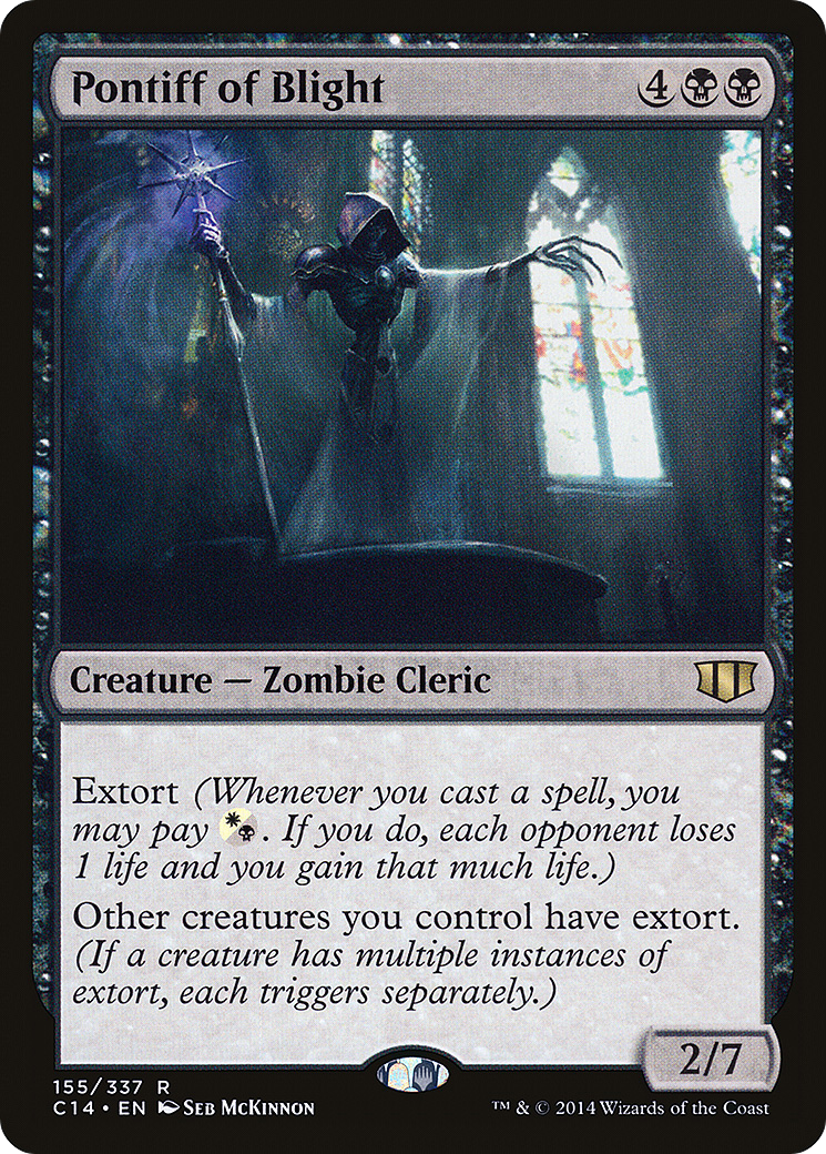 Pontiff of Blight (C14-155) - Commander 2014