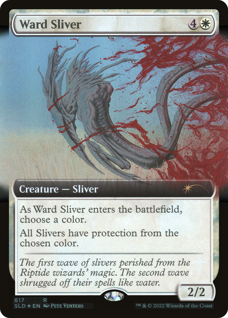 Ward Sliver (SLD-617) - Secret Lair Drop : (Extended Art) Foil