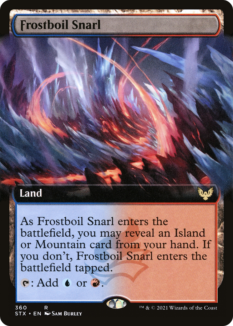 Frostboil Snarl (Extended Art) (STX-360) - Strixhaven: School of Mages: (Extended Art)