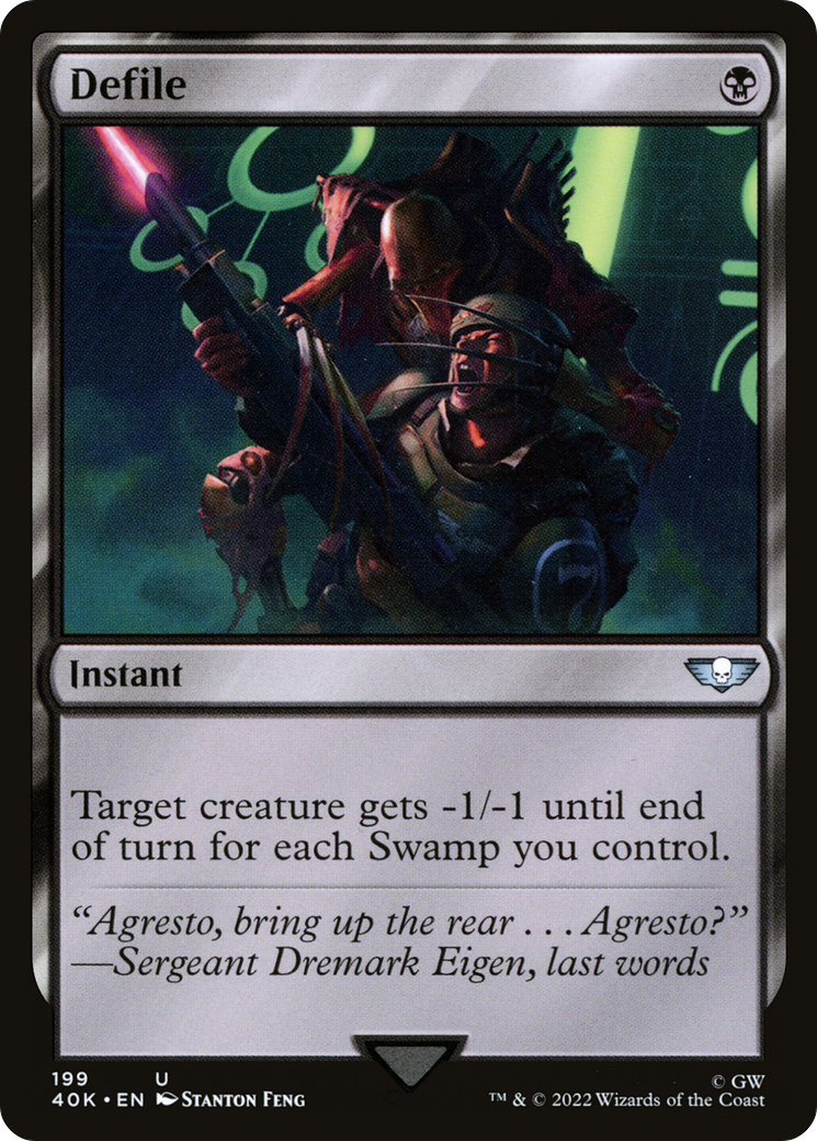 Souillure (40K-199) - Commandant de Warhammer 40,000