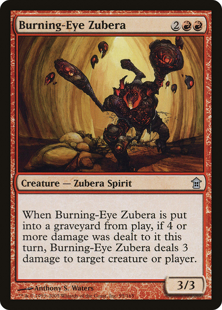 Burning-Eye Zubera (SOK-095) - Sauveurs de Kamigawa Foil