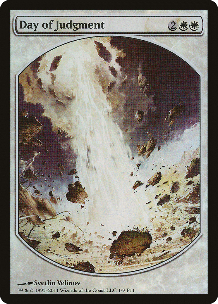 Day of Judgment (MPRP-001) - Magic Player Rewards 2011 Foil