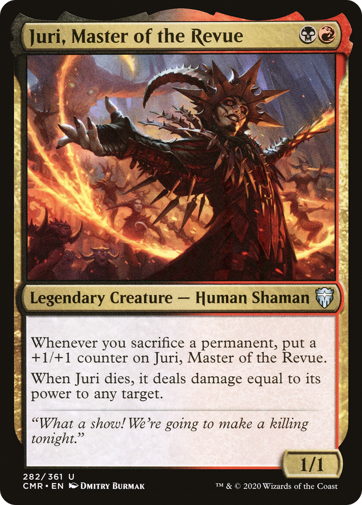 Juri, Maître de la Revue (CMR-282) - Commander Legends Foil