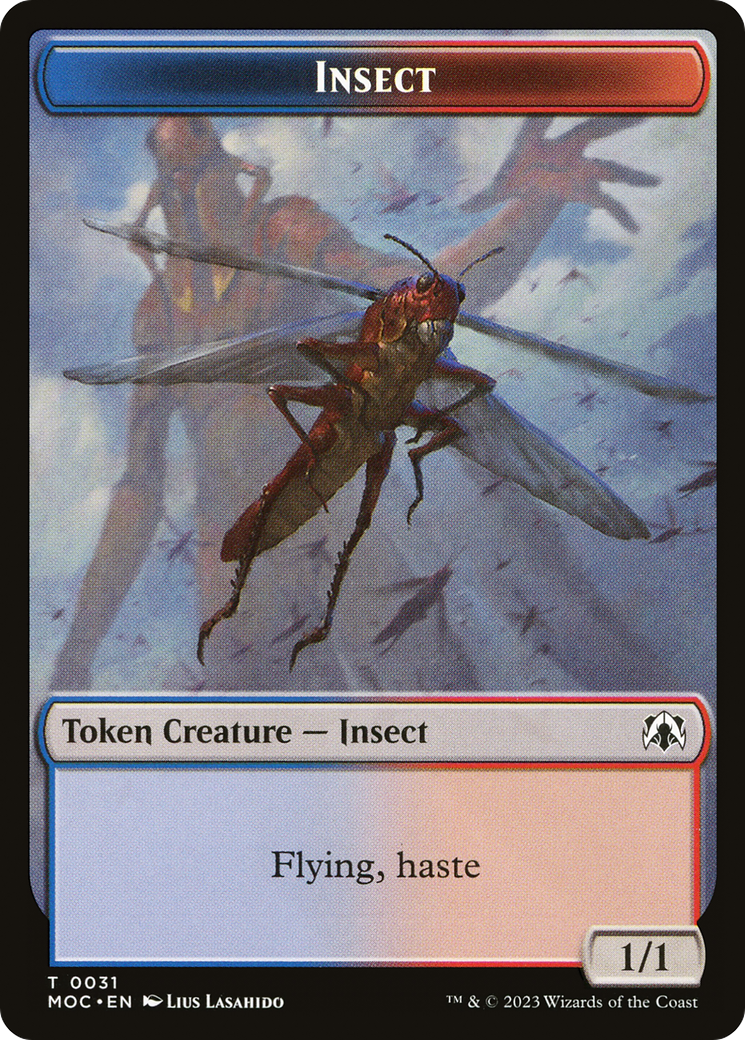 Insect (TMOC-031) - March of the Machine Commander Tokens