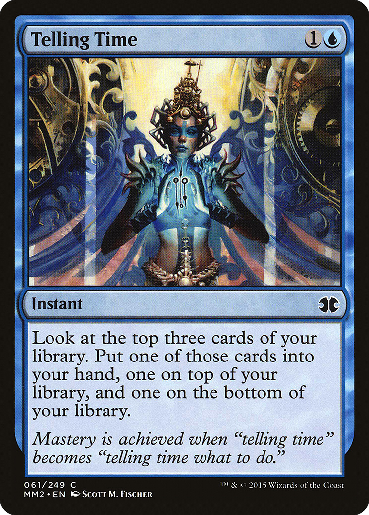 Lire l'heure (MM2-061) - Modern Masters 2015