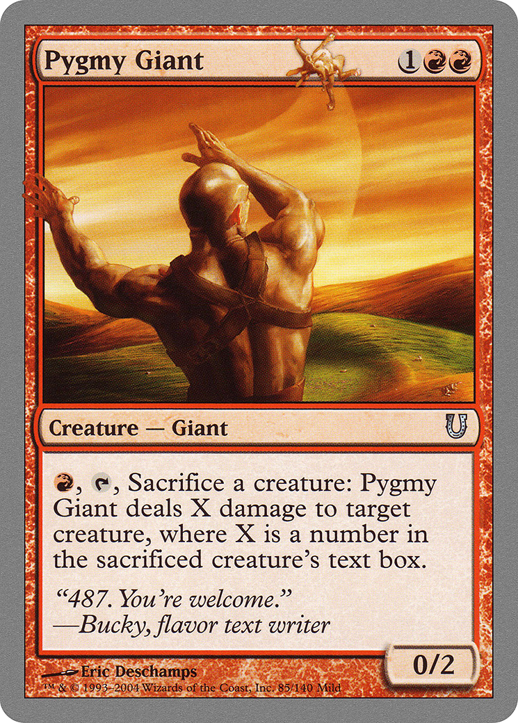 Pygmy Giant (UNH-085) - Unhinged Foil