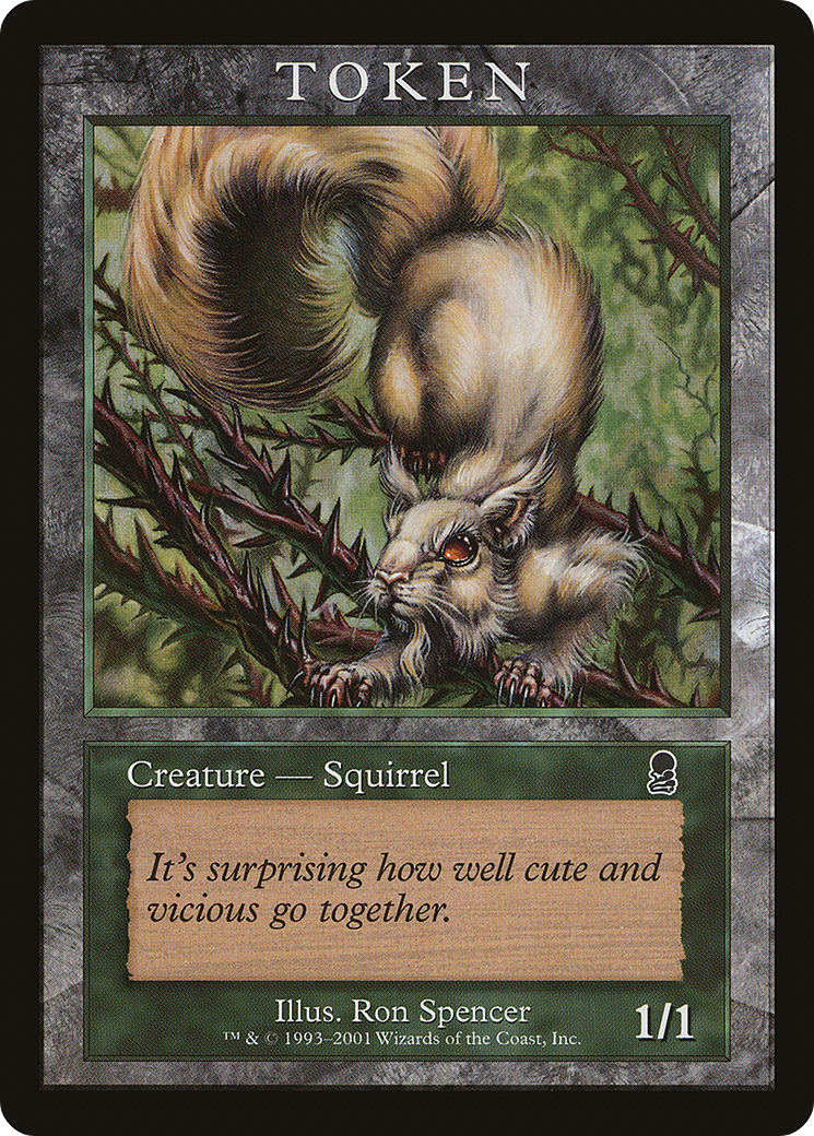 Squirrel Token (ODY) (MPRP-003) - Magic Player Rewards 2002