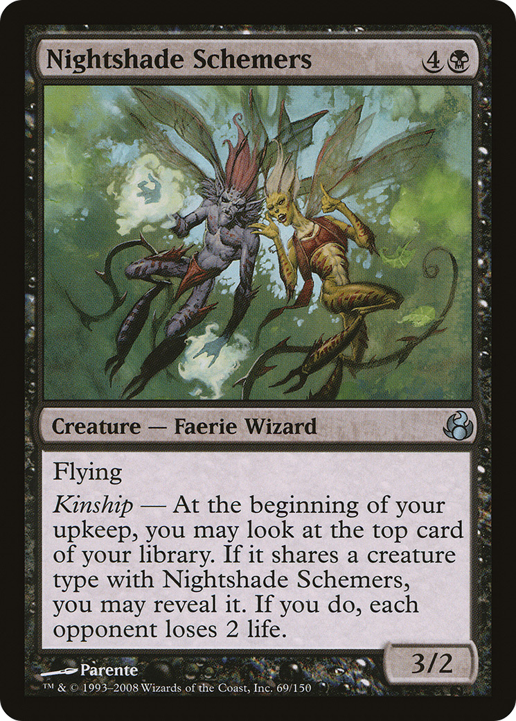 Nightshade Schemers (MOR-069) - Feuille de Morningtide