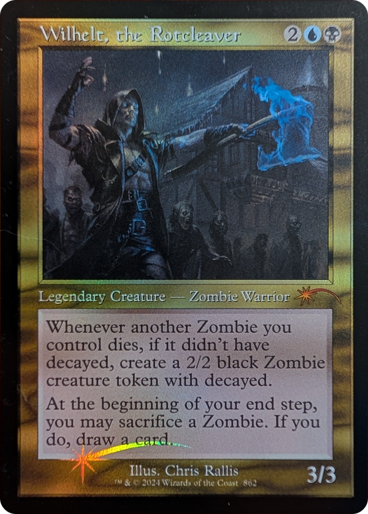Wilhelt, the Rotcleaver (SLD-862) - Secret Lair Drop Foil