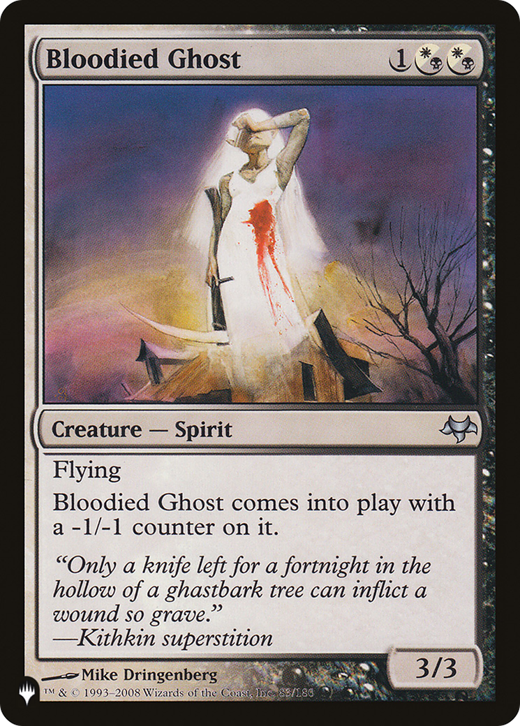 Bloodied Ghost (LIST-83/180) - The List