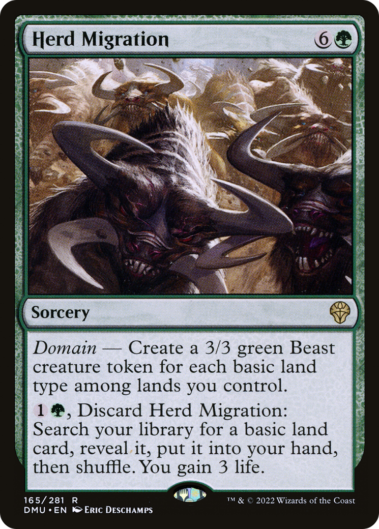 Migration des troupeaux (DMU-165) - Dominaria United