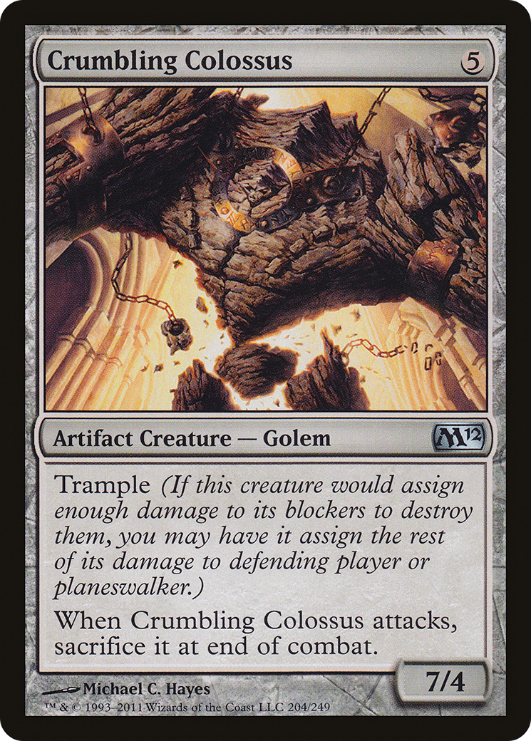 Colosse en ruine (M12-204) - Magic 2012 Foil