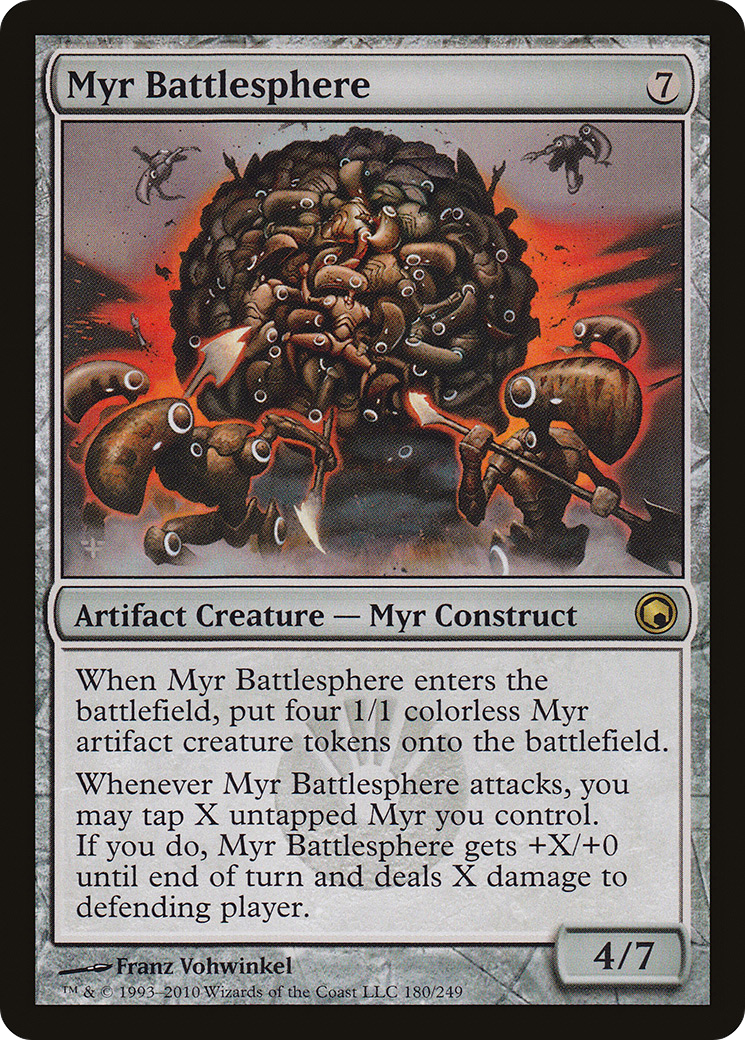 Myr Battlesphere (SOM-180) - Cicatrices de Mirrodin Foil