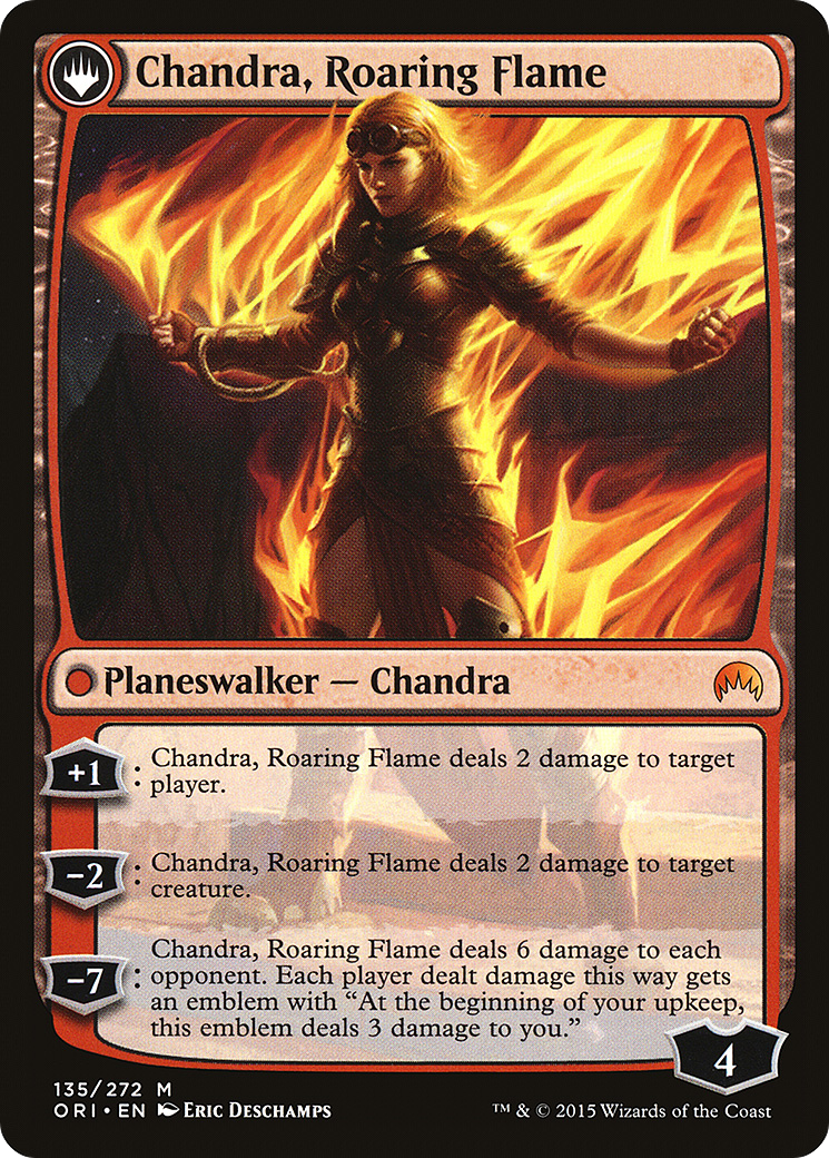 Chandra, Fire of Kaladesh (ORI-135) - Magic Origins: (originpwdfc)
