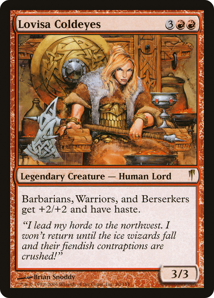 Lovisa Coldeyes (CSP-090) - Coup de froid