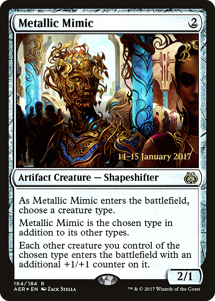Metallic Mimic (PRE-164S) - Aether Revolt Promos Foil