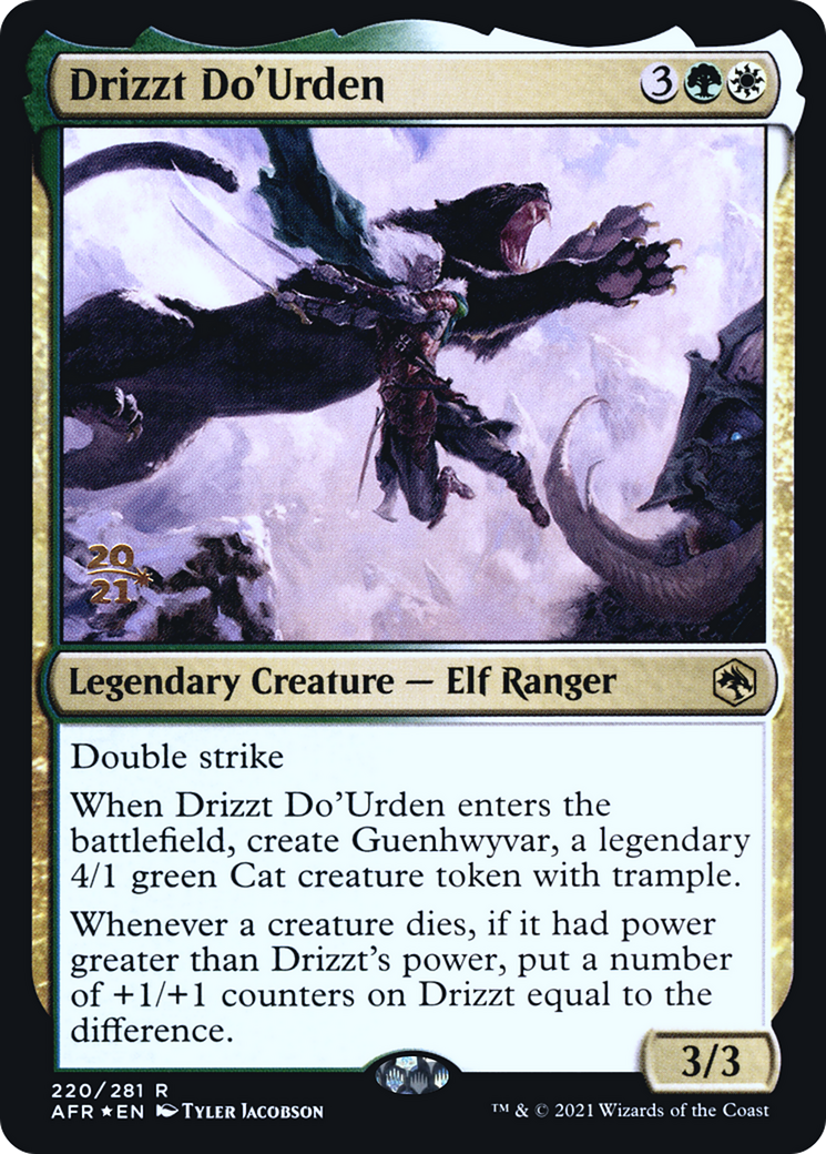 Drizzt Do'Urden (PRE-220) - Adventures in the Forgotten Realms Promos Foil
