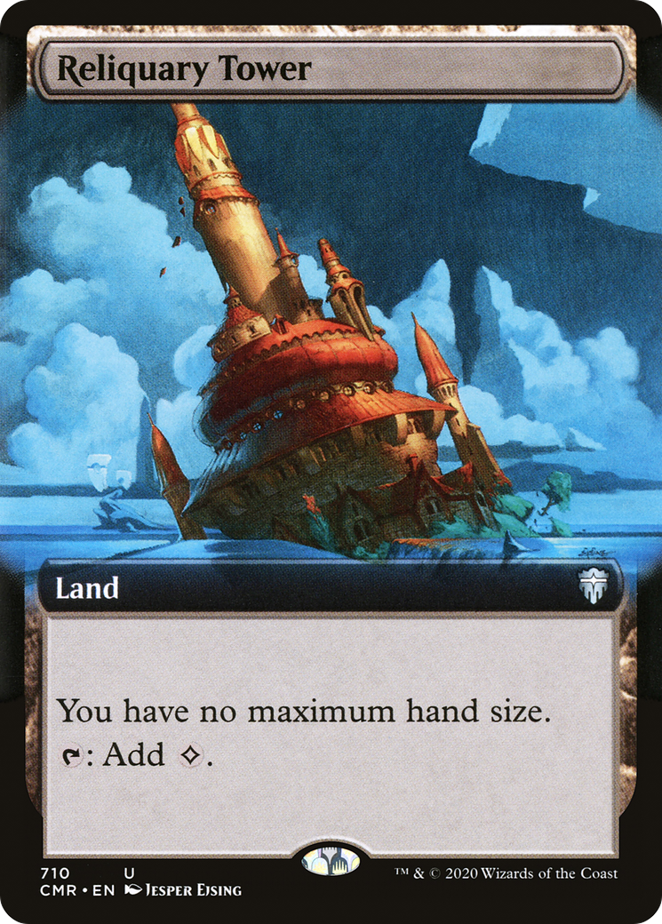 Reliquary Tower (Extended Art) (CMR-710) - Commander Legends: (Extended Art)