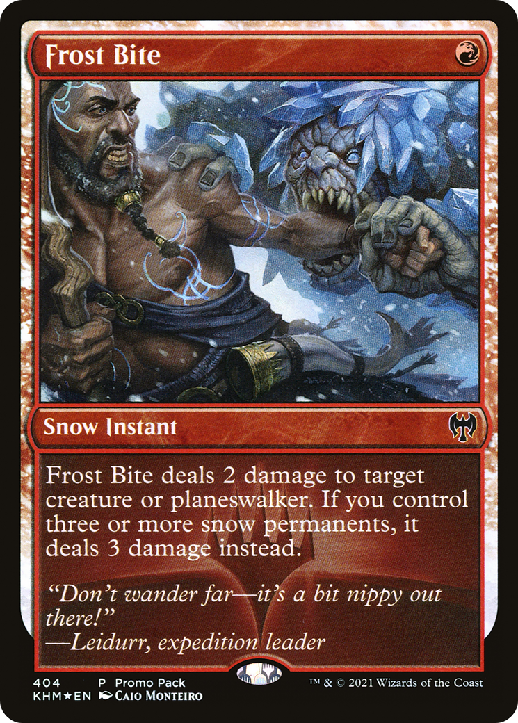 Frost Bite (KHM-404) - Kaldheim : (neige) Foil