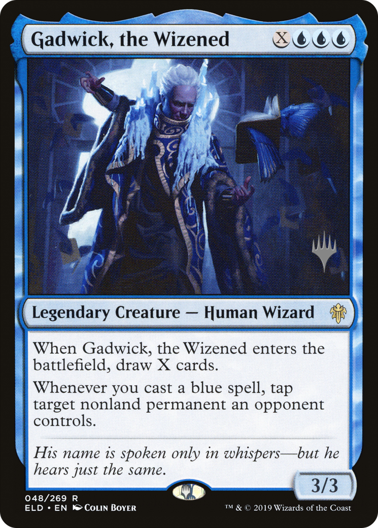 Gadwick, the Wizened (PPELD-048) - Throne of Eldraine Promos