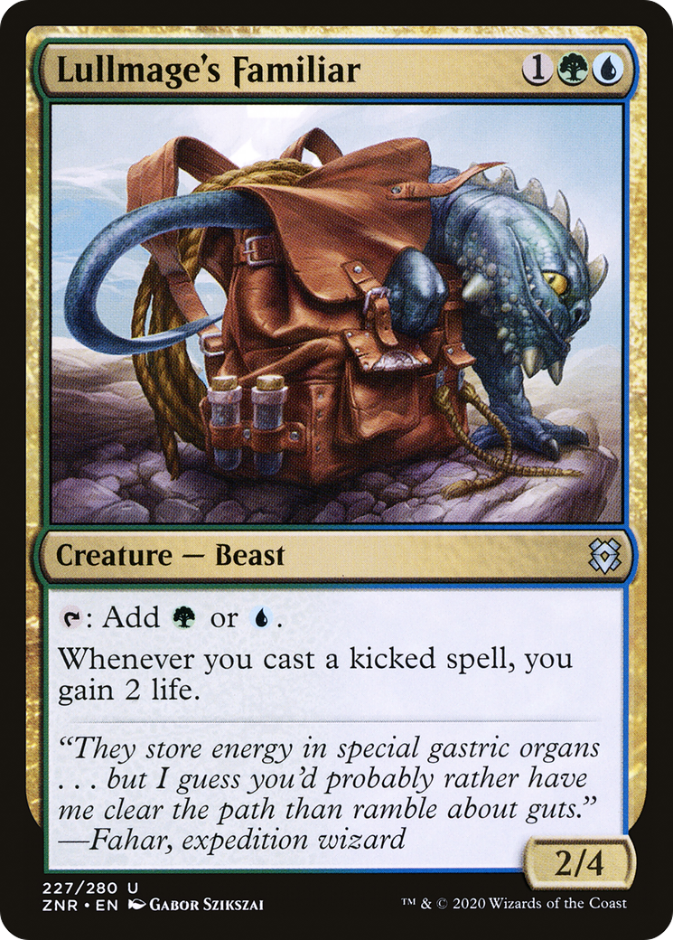Familier de Lullmage (ZNR-227) - Zendikar Rising Foil
