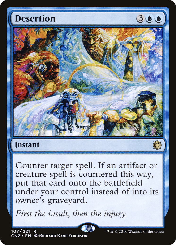Désertion (CN2-107) - Conspiration : Prendre la Couronne