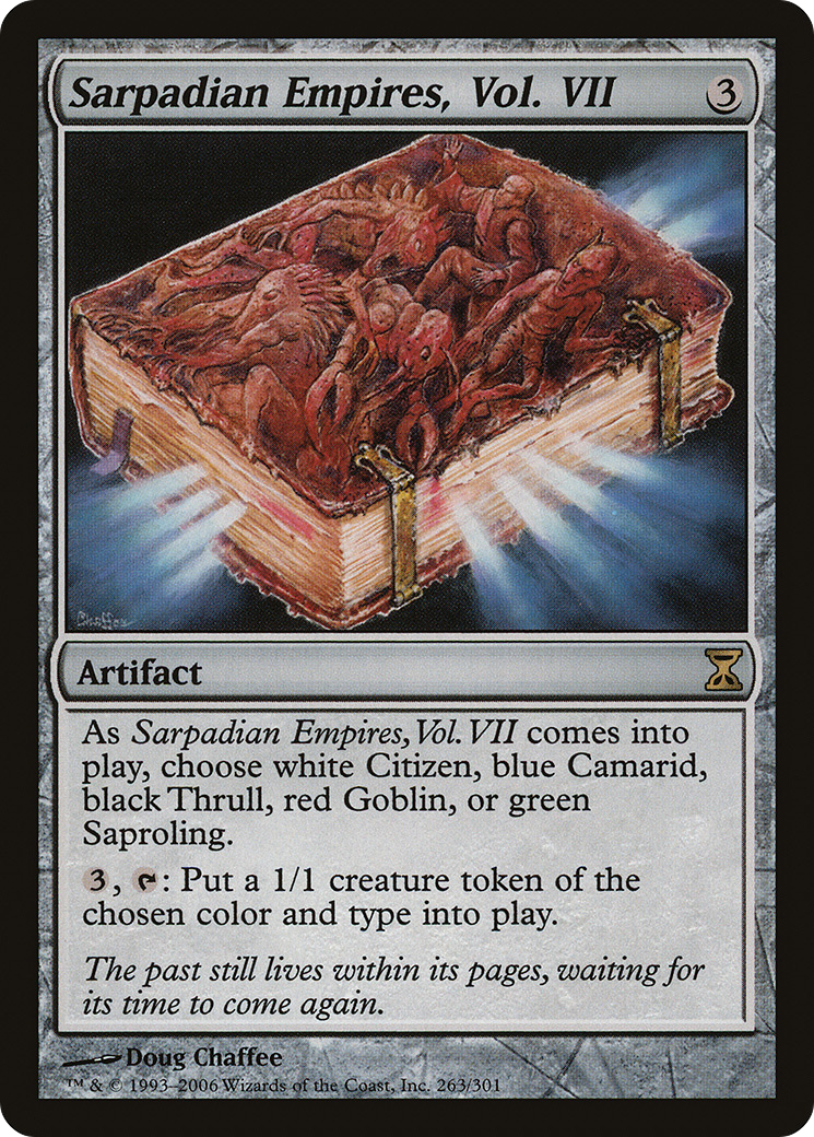 Empires sarpadiens, Vol. VII (TSP-263) – Spirale temporelle