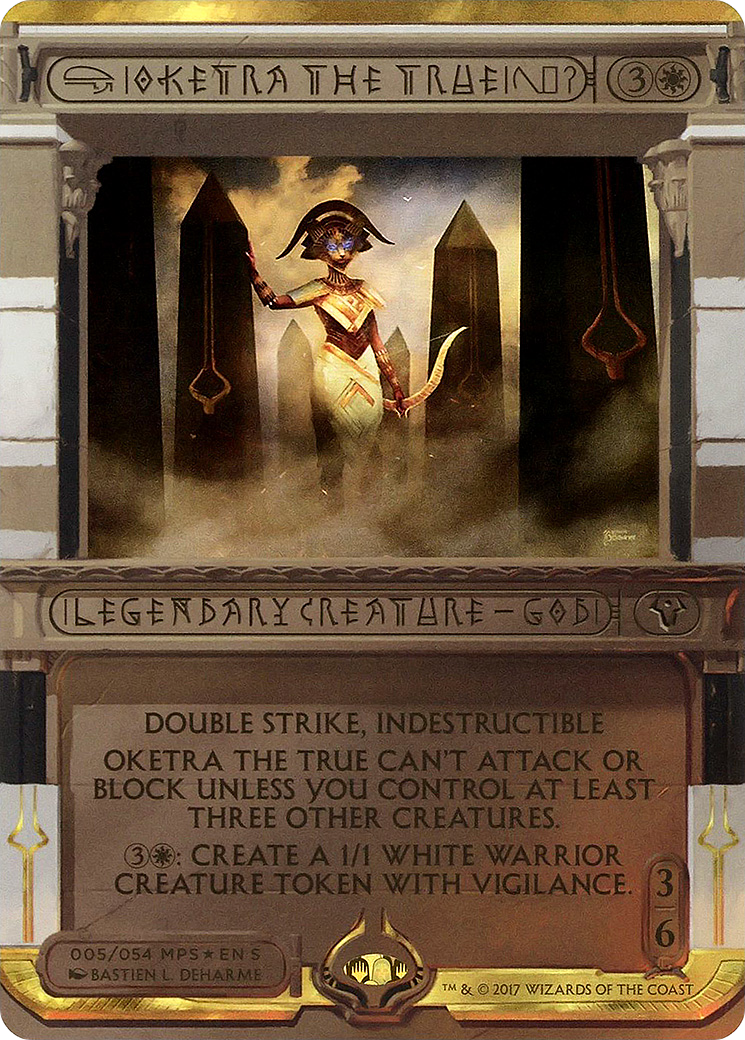 Oketra le Vrai (MP2-005) - Invocations d'Amonkhet (sans bordure)