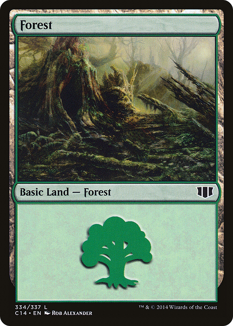 Forest (334) (C14-334) - Commander 2014