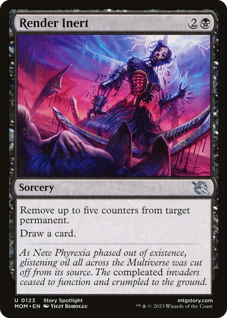 Render Inert (MOM-123) - March of the Machine