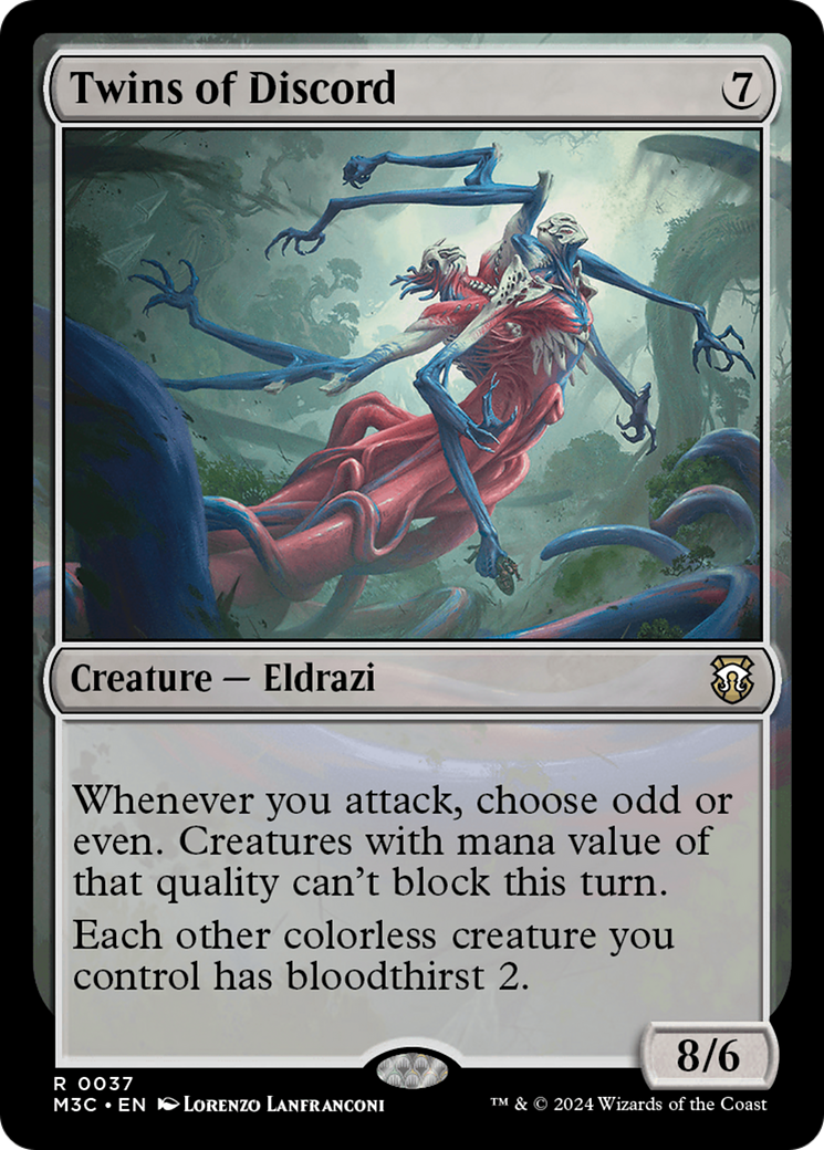 Twins of Discord (M3C-037) - Modern Horizons 3 Commander