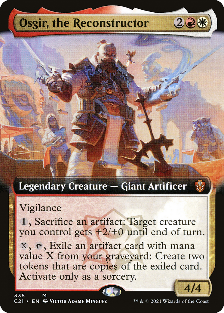 Osgir, le Reconstructeur (C21-335) - Commander 2021 : (Extended Art)