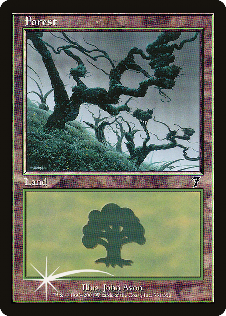 Forêt (7ED-331★) - Septième édition Foil
