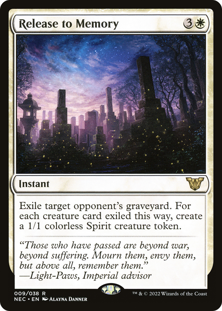 Libération vers la mémoire (NEC-009) - Commandant de la dynastie Neon