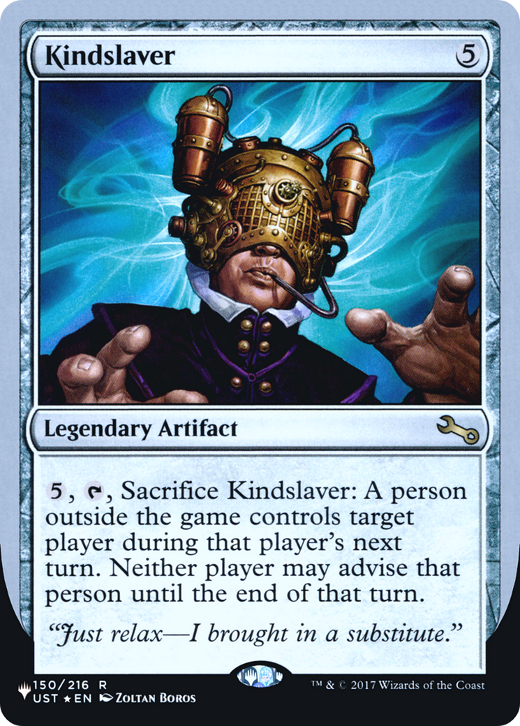 Kindslaver (LIST-058) - The List (Unfinity Foil Edition) Foil