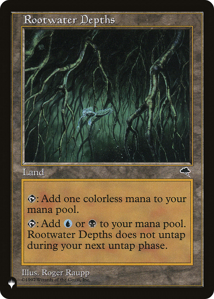 Rootwater Depths (LIST-TMP-323) - The List