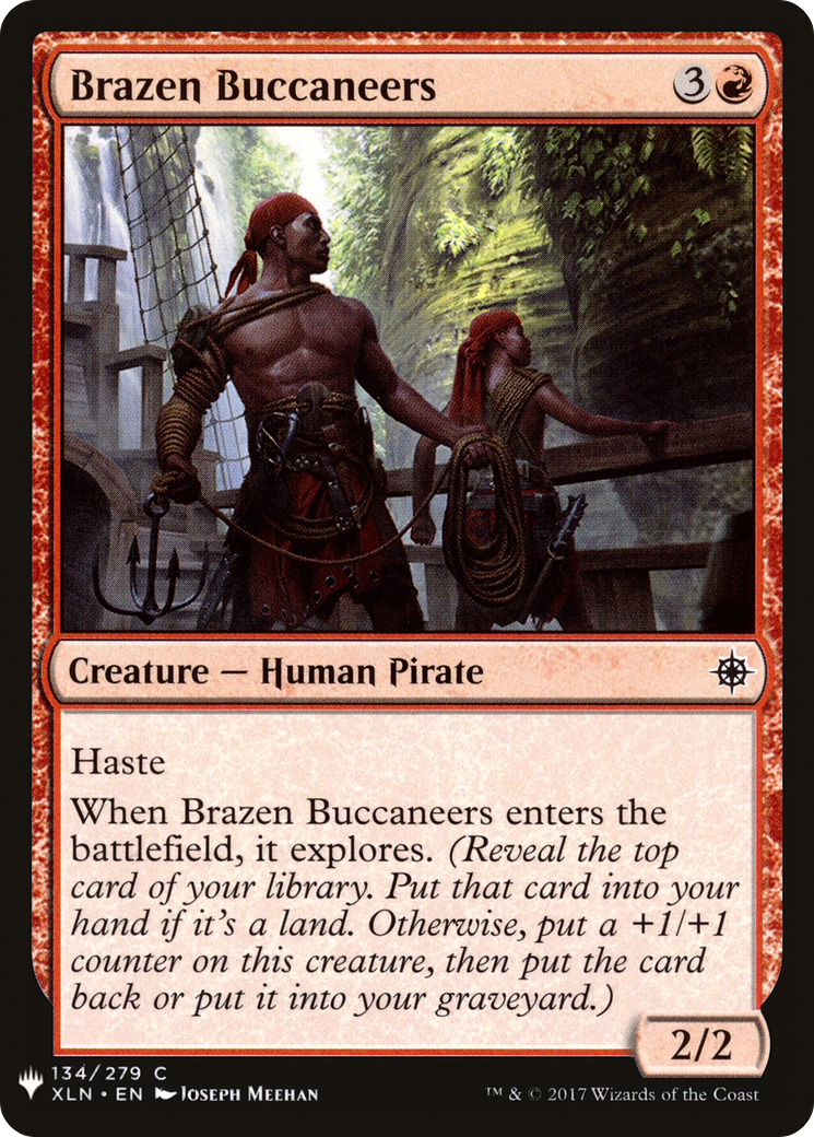 Brazen Buccaneers (LIST-134) - The List