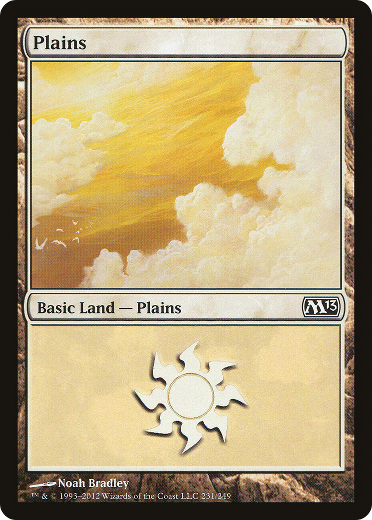 Plains (231) (M13-231) - Magic 2013 Foil