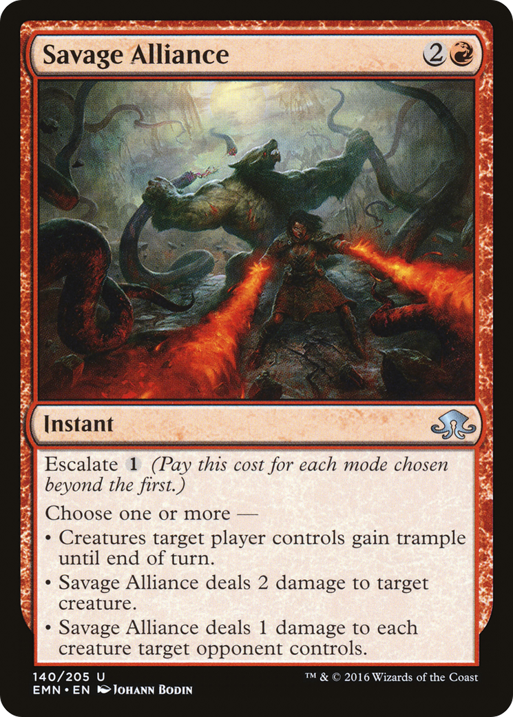 Alliance sauvage (EMN-140) - Feuille de lune mystérieuse